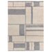 Alfombra shaggy geométrica HELIA - ATTICGO 160x230 Alfombra shaggy geométrica HELIA - ATTICGO 160x230 Plateado