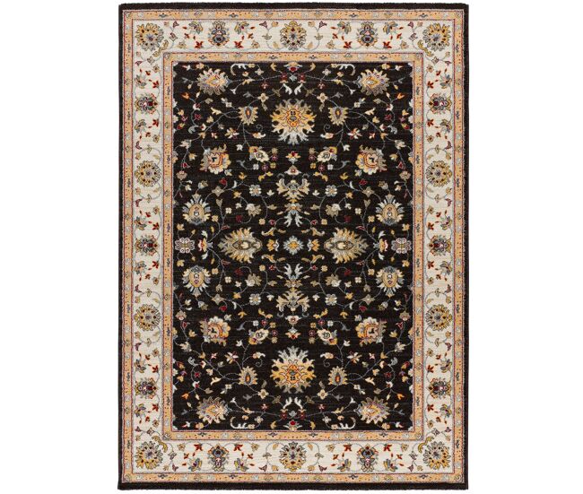Alfombra vintage en antracita classic, 80x150 cm - atticgo