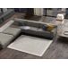 Alfombra de estilo vintage con relieve HL-BORDER - ATTICGO 80x150 Alfombra de estilo vintage con relieve HL-BORDER - ATTICGO 80x150 Crema