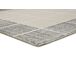 Alfombra geométrica con relieve FLORA - ATTICGO 160x230 Alfombra geométrica con relieve FLORA - ATTICGO 160x230 Blanco/ Plateado