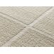 Alfombra geométrica con relieve FLORA - ATTICGO 160x230 Alfombra geométrica con relieve FLORA - ATTICGO 160x230 Blanco/ Plateado