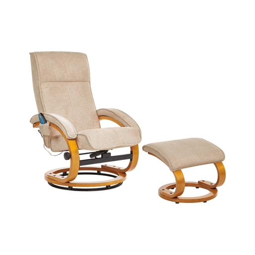 Beliani Cadeira de massagem HERO