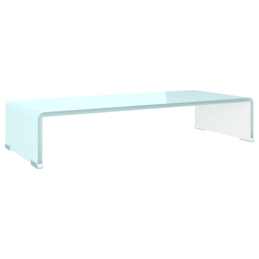 Suporte de TV - Móveis TVmonitores em vidro 60x25x11 cm verde