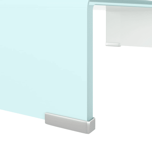 Suporte de TV - Móveis TVmonitores em vidro 60x25x11 cm verde
