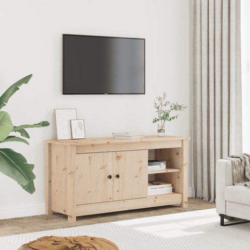 Móvel de TV - Modulo de TV - Armário de TV 103x36,5x52 cm madeira de pinho maciça