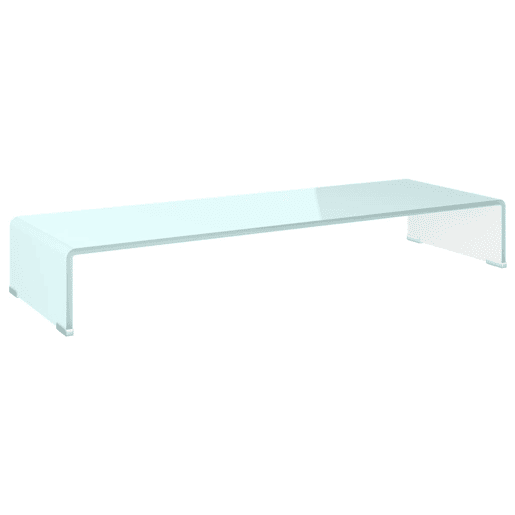 Suporte de TV - Móveis TVmonitores em vidro 90x30x13 cm verde
