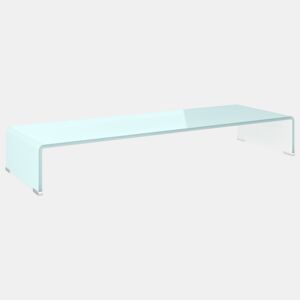 Suporte de TV - Móveis TVmonitores em vidro 90x30x13 cm verde