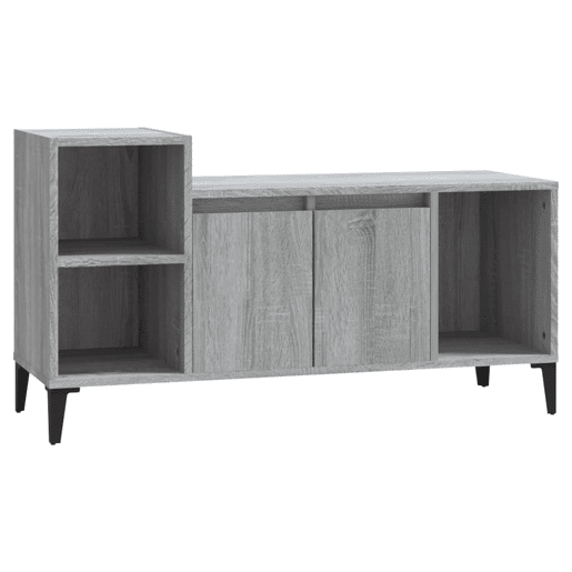Móvel de TV - Modulo de TV - Armário de TV 100x35x55 cm derivados de madeira cinzento sonoma