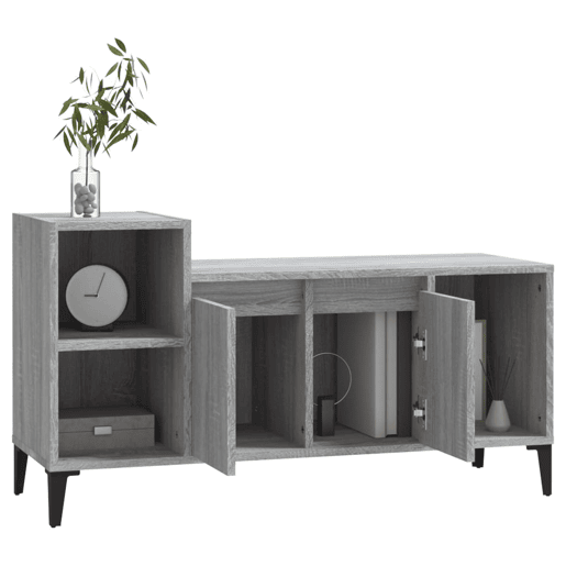 Móvel de TV - Modulo de TV - Armário de TV 100x35x55 cm derivados de madeira cinzento sonoma