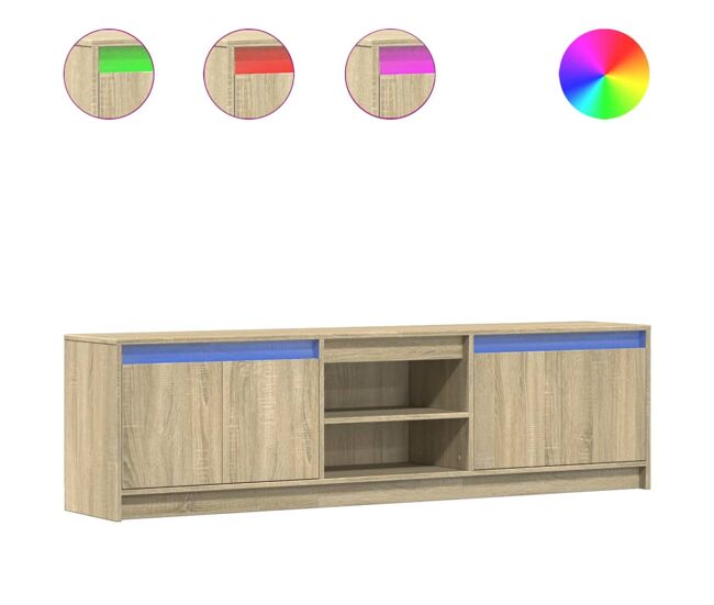 Mueble TV - Mesa de TV con LED 180