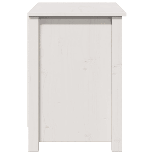 Móvel de TV - Modulo de TV - Armário de TV 103x36,5x52 cm madeira de pinho maciça branco
