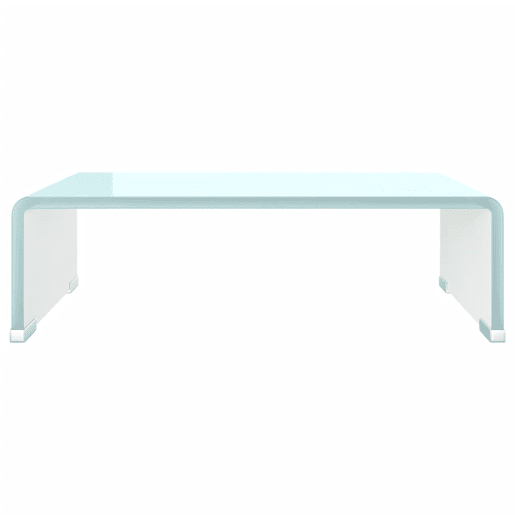 Suporte de TV - Móveis TVmonitores em vidro 40x25x11 cm verde