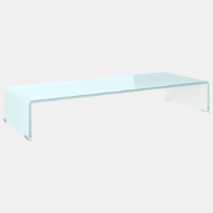 Suporte de TV - Móveis TVmonitores em vidro 80x30x13 cm verde