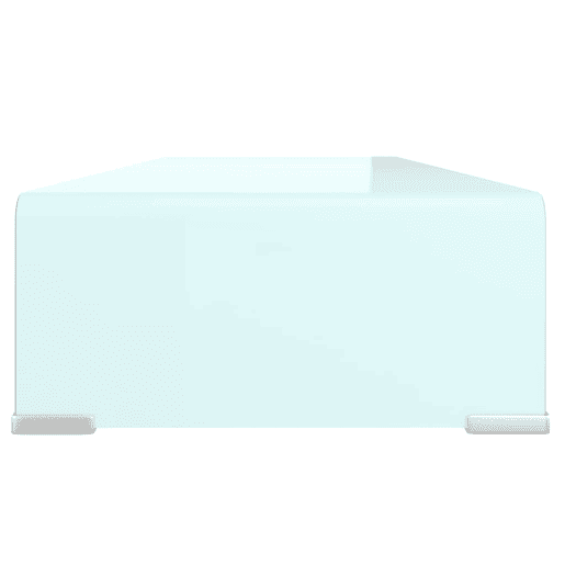 Suporte de TV - Móveis TVmonitores em vidro 80x30x13 cm verde