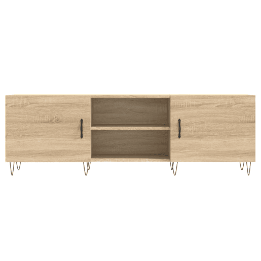 Móvel de TV - Modulo de TV - Armário de TV 150x30x50 cm derivados de madeira carvalho sonoma