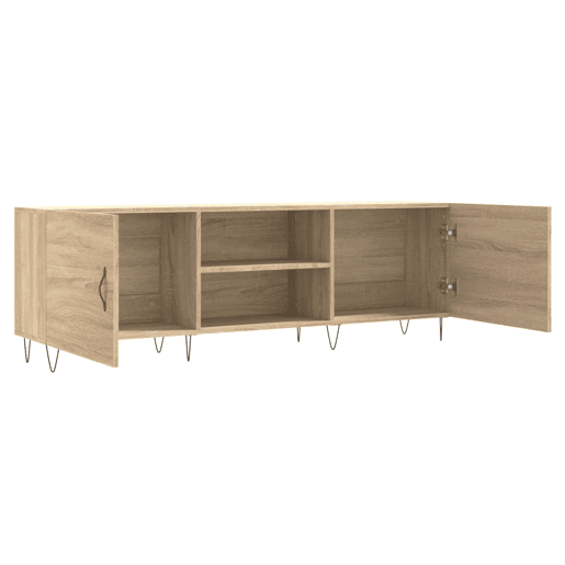 Móvel de TV - Modulo de TV - Armário de TV 150x30x50 cm derivados de madeira carvalho sonoma