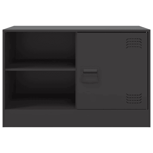 Móvel de TV - Modulo de TV - Armário de TV 67x39x44 cm aço preto