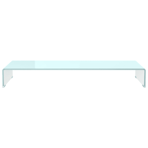 Suporte de TV - Móveis TVmonitores em vidro 100x30x13 cm verde