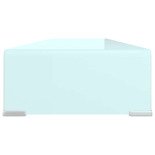 Suporte de TV - Móveis TVmonitores em vidro 100x30x13 cm verde