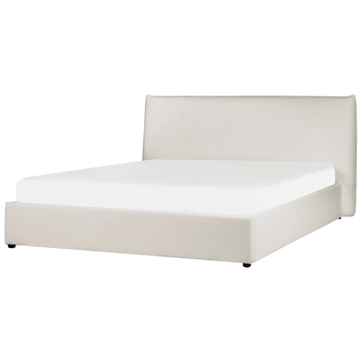 Beliani Cama baú Bouclé LAVAUR Beliani Cama baú Bouclé LAVAUR