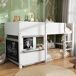Cama alta para niños Cama alta para niños Blanco