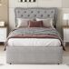 Camas individuales 90x203 Camas individuales 90x203 Gris
