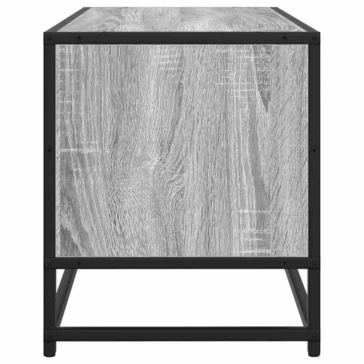 Móvel p TV, Armário de TV 100x34,5x40 cm deriv. madeirametal cinzento sonoma
