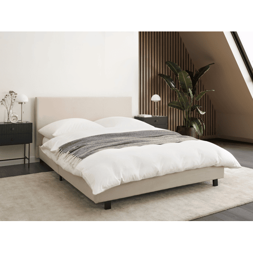 Beliani Cama PoliƩster ALBI Beliani Cama PoliƩster ALBI