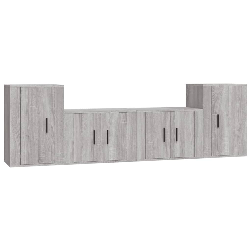 Set de muebles de TV - Mesas de TV 4 pza 194