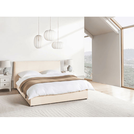 Beliani Cama baú Bouclé LAVAUR