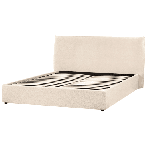 Beliani Cama baú Bouclé LAVAUR