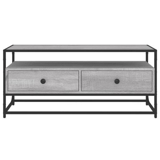 Móvel de TV - Modulo de TV - Armário de TV 100x35x45 cm derivados de madeira cinzento sonoma