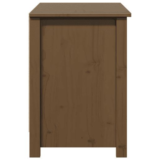 Móvel de TV - Modulo de TV - Armário de TV 103x36,5x52 cm madeira de pinho maciça castanho mel