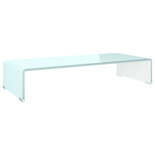 Suporte de TV - Móveis TVmonitores em vidro 70x30x13 cm verde