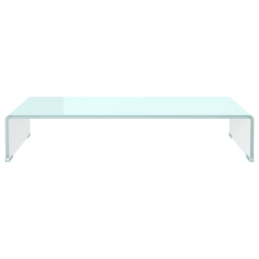 Suporte de TV - Móveis TVmonitores em vidro 70x30x13 cm verde