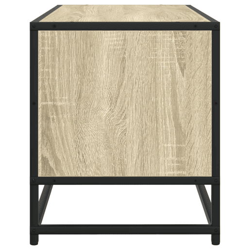 Móvel p TV, Armário de TV 80x34,5x40 cm deriv. madeirametal carvalho sonoma