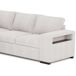 Sofá Cama Romeo Chaiselongue con Arcón y Puf Sofá Cama Romeo Chaiselongue con Arcón y Puf Beige