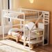 Cama alta para niños Cama alta para niños Blanco