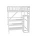 Cama alta para niños Cama alta para niños Blanco