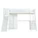 Cama alta para niños Cama alta para niños Blanco