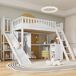 Cama alta para niños Cama alta para niños Blanco