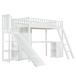 Cama alta para niños Cama alta para niños Blanco