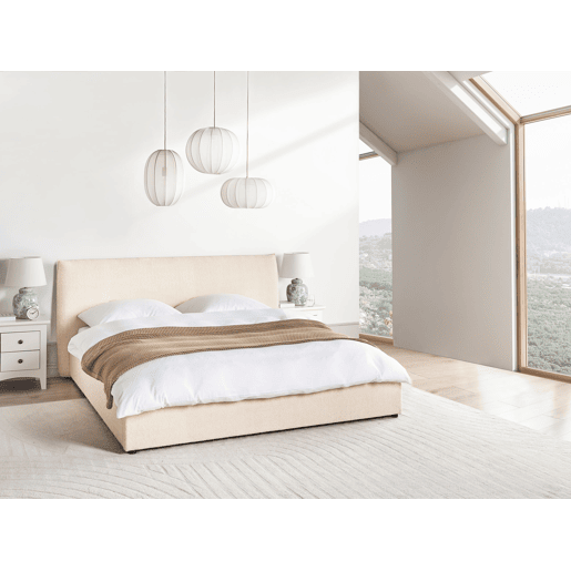Beliani Cama baú Bouclé LAVAUR Beliani Cama baú Bouclé LAVAUR