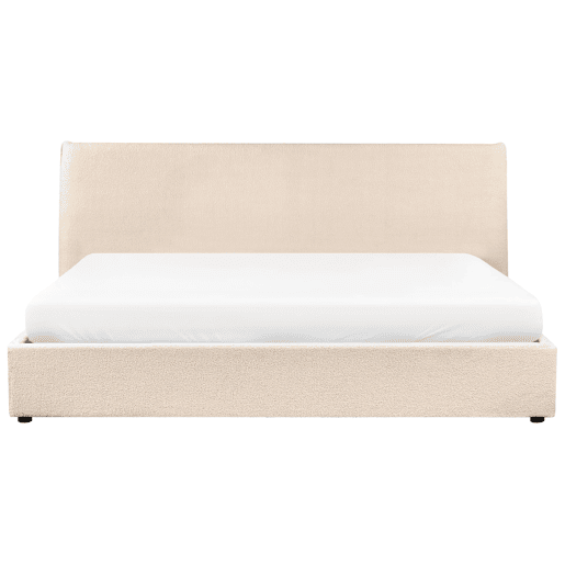 Beliani Cama baú Bouclé LAVAUR Beliani Cama baú Bouclé LAVAUR