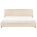 Beliani Cama con almacenaje Bouclé LAVAUR 203x220 Beliani Cama con almacenaje Bouclé LAVAUR 203x220 Beige