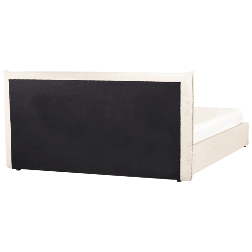 Beliani Cama baú Bouclé LAVAUR Beliani Cama baú Bouclé LAVAUR