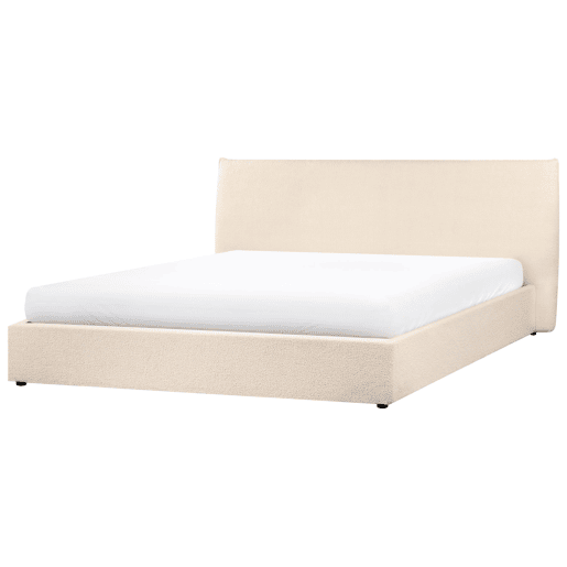 Beliani Cama baú Bouclé LAVAUR Beliani Cama baú Bouclé LAVAUR