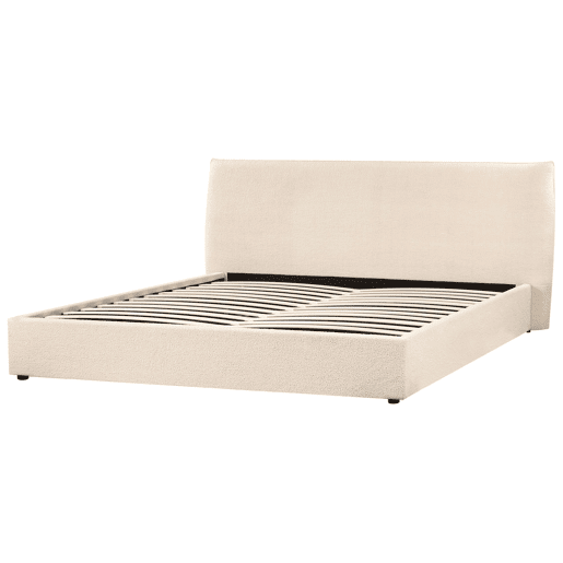 Beliani Cama baú Bouclé LAVAUR Beliani Cama baú Bouclé LAVAUR