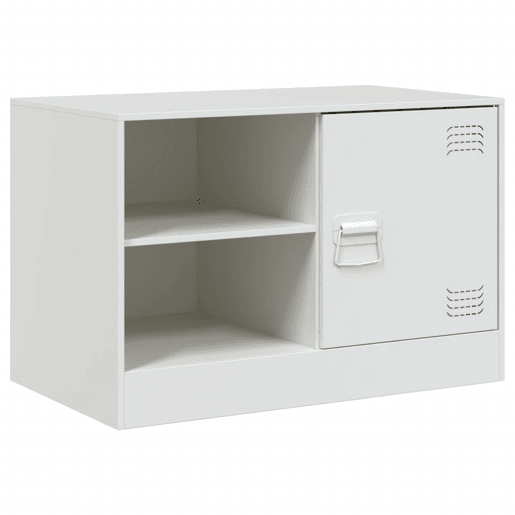 Móvel de TV - Modulo de TV - Armário de TV 67x39x44 cm aço branco