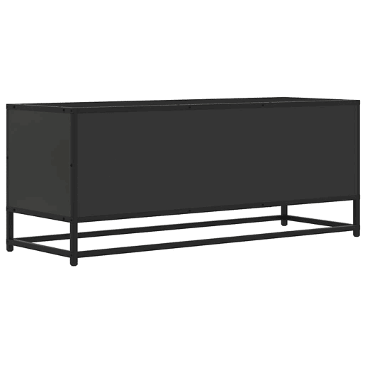 Móvel para TV - Móvel de TV - Armário de TV 100x34,5x40 cm derivados de madeirametal preto